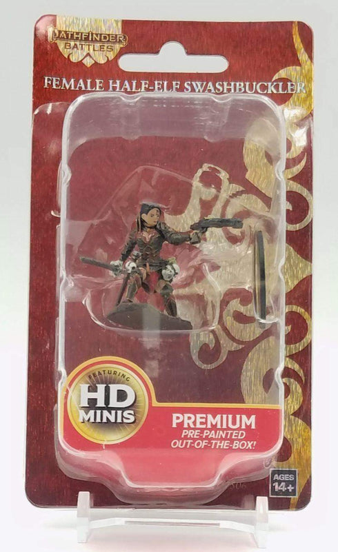 Pathfinder Battles: Premium Miniatures Wave 2: Half-Elf Swashbuckler Female